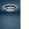 EGLO , 390248 , BALPARDA , mennyezeti lámpa , 4000 K , LED , 23,5W , Dimmelhető , IP20 , átlátszó