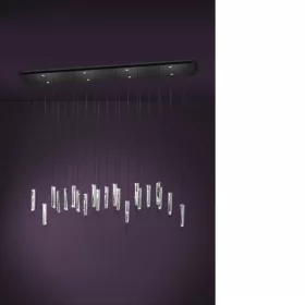   EGLO , 390211 , SARDENARA , függeszték , 3000 K , LED , 8X5,4W , dimmelhető , IP20 , átlátszó