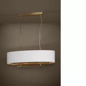   EGLO , 390182 , PINETARA , függeszték , E27 , 4X40W , IP20 , fehér, sárgaréz