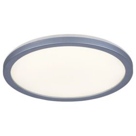   LED lámpatest , mennyezeti ,  backlight effect , 15W , természetes fehér , kerek , ezüst , IP44 , Rábalux , LAMBERT