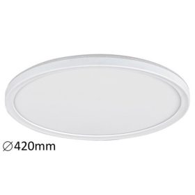   LED panel , mennyezeti , 22W , természetes fehér , 3 lépésben dimmelhető , kerek , Rábalux , Pavel