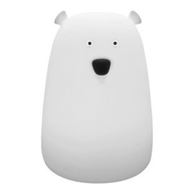   LED dekoráció , mackó , puha szilikon , elemes , meleg fehér , RGB , Rábalux , BALOO