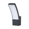 LED lámpa , oldalfali , 12W , meleg fehér , kültéri , antracitszürke , IP44 , 5 év garancia , Rábalux , PALANGA
