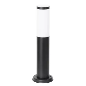   LED lámpatest , állólámpa , E27 foglalat , matt fekete, rozsdamentes acél,  45 cm , kültéri , IP44 , Rábalux , BLACK TORCH