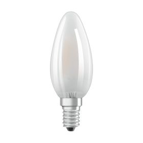   LED lámpa , izzó , E14 foglalat , opál , 5.5Watt , meleg fehér, Ledvance (OSRAM)