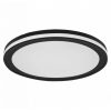 LED lámpatest , mennyezeti , 28W , RGB , CCT , dimmelhető , kerek , fekete , LEDVANCE Smart+ WIFI , ORBIS