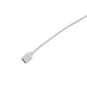 4PIN CSATLAKOZÓ 20 CM-ES KÁBELLEL, NŐ, FEHÉR