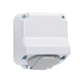 GERMAN TYPE SOCKET 16А 250V WHITE, IP44