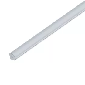  ELM9012/2 ALUMINIUM PROFIL LED SZALAGHOZ, MATT TAKARÓPROFIL, FELÜLETRE SZERELHETŐ 2M