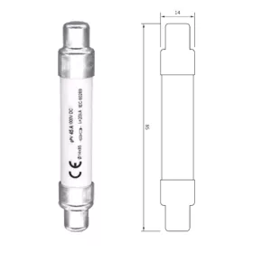 FUSE LINK 14X85 40A 1500VDC