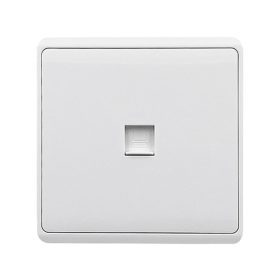 LONDON COMPUTER RJ45 SOCKET WHITE