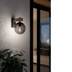   EGLO , 900671 , BUFALATA , fali l&aacute;mpa , E27 , 1X40W , IP44 , fekete-&aacute;tl&aacute;tsz&oacute;