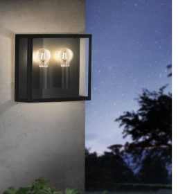   EGLO , 900698 , ALAMONTE 1 , fali l&aacute;mpa , E27 , 2X40W , IP44 , &aacute;tl&aacute;tsz&oacute;