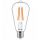 LED lámpa , égő , izzószálás hatás , filament , E27 foglalat , ST64 , 7 Watt , dimmelhető , meleg fehér , TOSHIBA , 5 év garancia