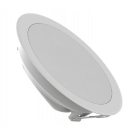   LED panel , mélysugárzó , 16W , süllyesztett , kerek , meleg fehér , IP40/IP20 , TOSHIBA , 5 év garancia