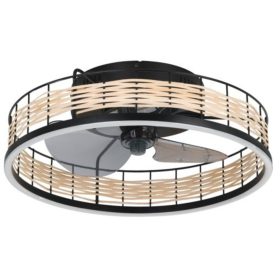   EGLO , 35148 , FRANA , l&aacute;mpa ventil&aacute;torral , 2700 K - 6500 K , LED , 28W , Dimmelhető , nat&uacute;r