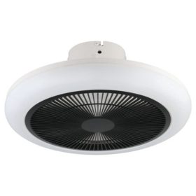   Mennyezeti lámpa , ventilátor , ventilátoros lámpa , CCT , fehér , fekete , műanyag , távirányítóval , 3 sebesség ,  EGLO , KOSTRENA