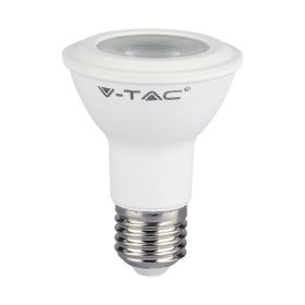   LED izzó PAR PRO, 5,8w, 4000K, természetes fehér, 425lm, E27, 40°, fehér, CRI>80, V-TAC, 21148