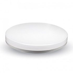   LED panel , 25W , falon kívüli , kerek , hideg fehér , IP44