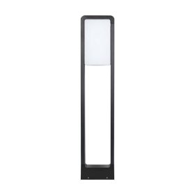   VT-33-N 10W LED Bollard Lámpa Samsung Chip 4000K IP65 Fekete Test