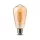 LED lámpa , égő , izzószálas hatás , filament , E27 foglalat , Edison , 6 Watt , meleg fehér , borostyán sárga