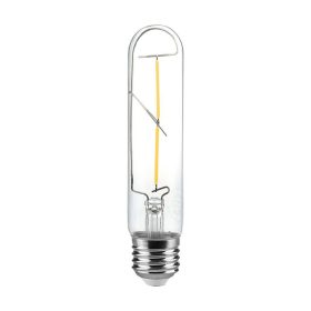   LED izzó átlátszó filament T30 E27, 2w, 3000K, meleg fehér, 200lm, 300°, CRI>80, V-TAC, 217251