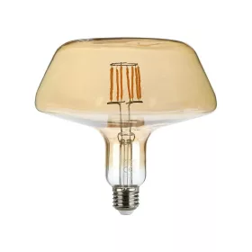   LED izzó design DSG T180 E27, 8w, 1800K, meleg fehér, 620lm, 300°, borostyán, V-TAC, 212790