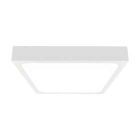   VT-8630 30W LED Kupolás Lámpa 3000K Négyzet Alakú Fehér Keret IP44