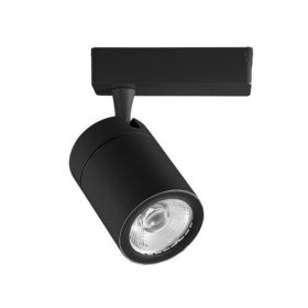   Sínes LED lámpa , track light , 3 fázisú , 4 pólusú , 35 Watt , természetes fehér , fekete
