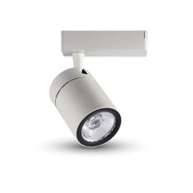   Sínes LED lámpa , track light , 3 fázisú , 4 pólusú , 35 Watt , természetes fehér , fehér