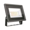 LED reflektor Slimline F osztály, 10w, 6500K, hideg fehér, 750lm, 110°, fekete, CRI>70, IP65, V-TAC, 6729