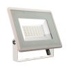 LED reflektor Slimline F osztály, 50w, 3000K, meleg fehér, 5000lm, 110°, fehér, CRI>70, IP65, V-TAC, 6752