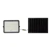 Napelemes LED reflektor távirányítóval, 6400K, hideg fehér, 1800lm, 120°, fekete, IP65, V-TAC, 7827