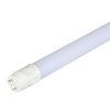 LED T8 fénycső, 15w, 6500K, hideg fehér, 2400lm, G13, 160°, fehér, CRI>80, 1500mm, V-TAC, 216482