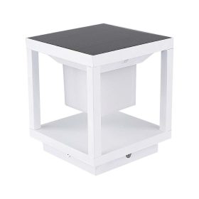   Szolár LED kerti állólámpa mozgásérzékelővel, 2w, 3000K, meleg fehér, 90lm, 120°, fehér, IP65, V-TAC, 6806