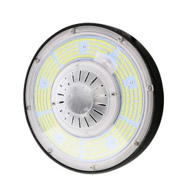   LED csarnokvilágító UFO 100°, 100w, 4000K, természetes fehér, 18500lm, 110°, fekete, CRI>70, dimmelhető, IP65, V-TAC, 7655