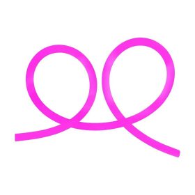 LED szalag Neonflex, rózsaszín, 360°, V-TAC, 6874