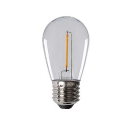   LED lámpa , égő , izzószálas hatás , filament , E27 , 0.5 Watt , 50 lm/w , meleg fehér , KANLUX