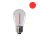 LED lámpa , égő , izzószálas hatás , filament , E27 , 0.9 Watt , 50 lm/w , piros ,  KANLUX