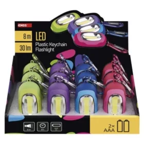 EMOS COB LED kulcstartó 12db, display box, 30, P3887