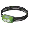 EMOS CREE LED Fejlámpa tölthető 5W 230lm, zöld, P3534
