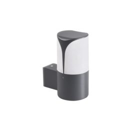   LED lámpatest , kerti , álló  , grafit , 18cm , IP44 , E27 , Kanlux , Preso