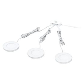   Ledvance Undercabinet Spot mágneses bútorvilágító LED lámpa, 8,5 W, melegfehér, 3 darabos