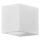 Ledvance Endura Classic Down Square kültéri fali lámpa, fehér, GU10