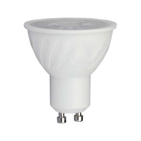   LED spot égő Samsung chippel, 6w, 6500K, hideg fehér, 445lm, GU10, 110°, CRI>80, V-TAC, 21194