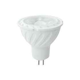   LED spot égő Samsung chippel, 6w, 4000K, természetes fehér, 455lm, GU5.3, 110°, fehér, CRI>80, V-TAC, 21205