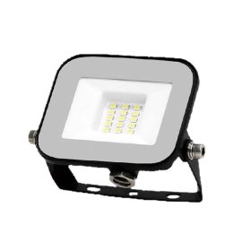   LED reflektor Slimline PRO, 10w, 4000K, természetes fehér, 735lm, 115°, fekete, CRI>70, IP65, V-TAC, 9899