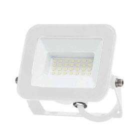   LED reflektor Slimline PRO, 30w, 4000K, természetes fehér, 2505lm, 115°, fehér, CRI>70, IP65, V-TAC, 10024