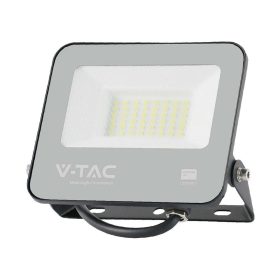   LED reflektor Slimline PRO, 30w, 4000K, természetes fehér, 5550lm, 115°, fekete, CRI>70, IP65, V-TAC, 9255
