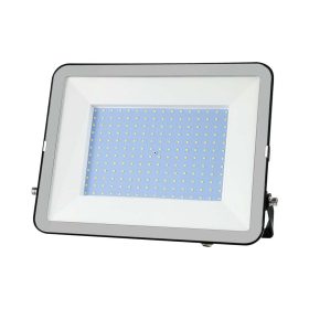   LED reflektor Slimline PRO, 300w, 6500K, hideg fehér, 26390lm, 115°, fekete, CRI>70, IP65, V-TAC, 10032